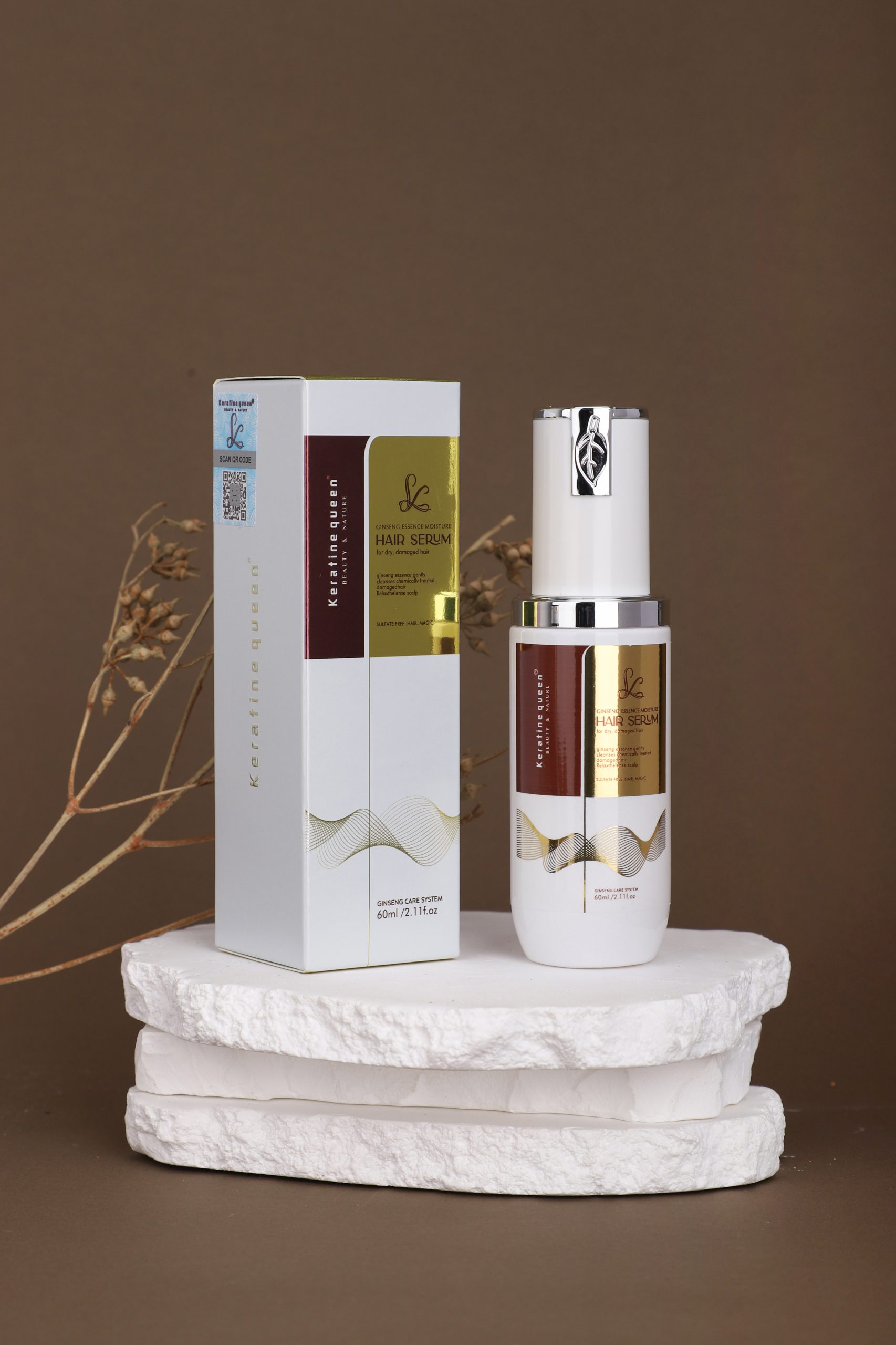 Keratine queen 500ml Collagen Hair Care Set - Image 4