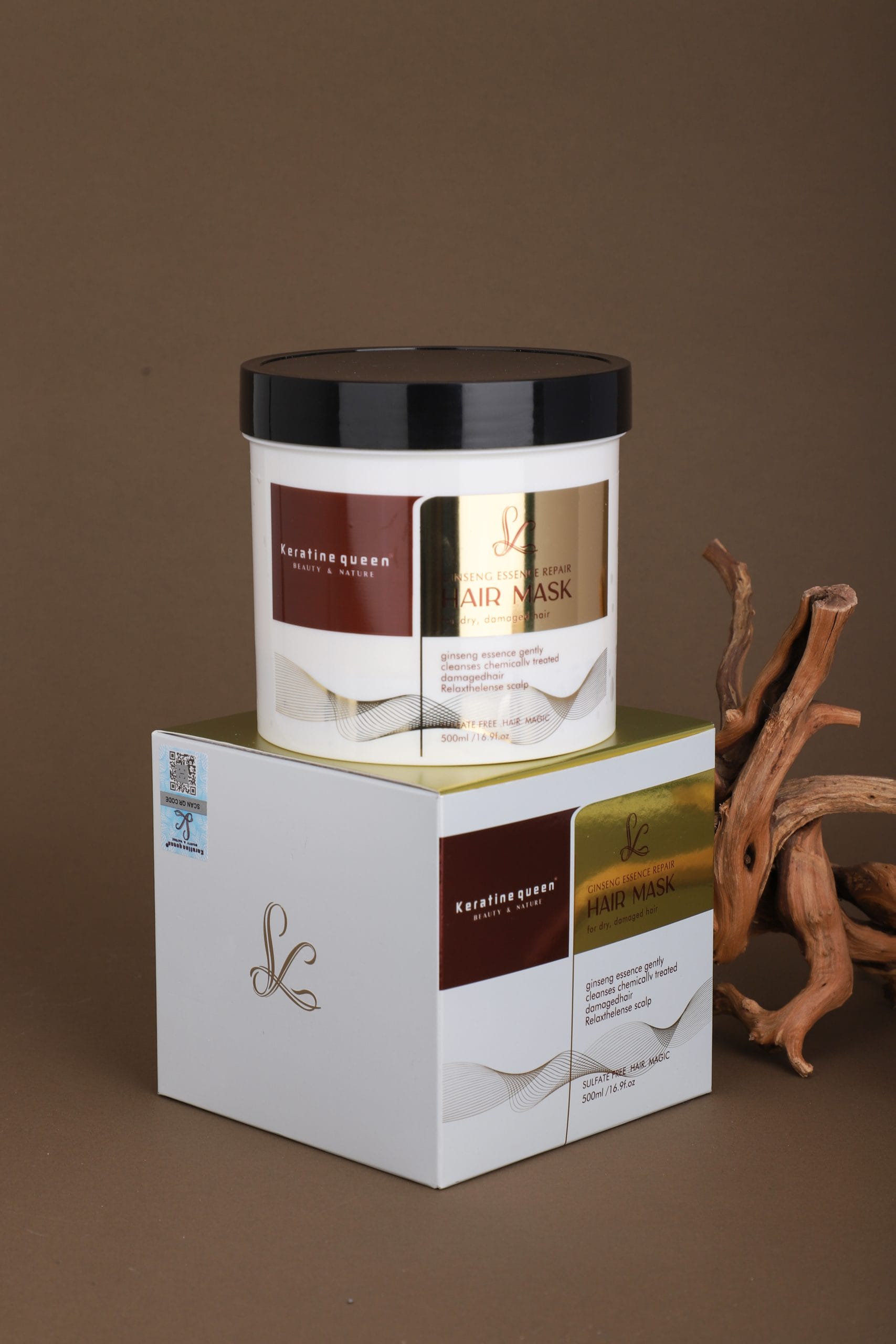 Keratine queen 500ml Collagen Hair Care Set - Image 5