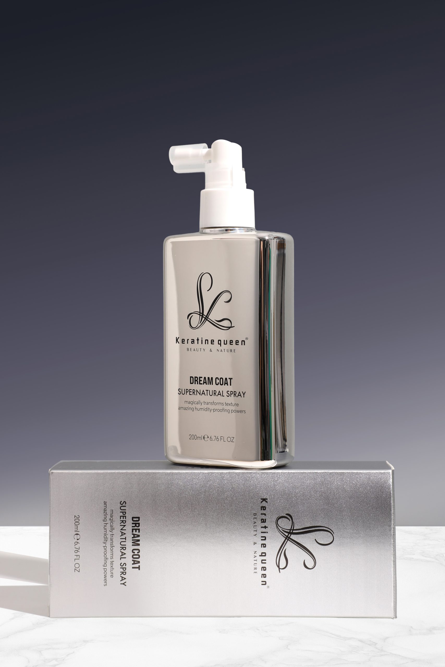 Keratine queen 200ml Protein Brazilian Keratin Care Hair Repair Spray - Image 5