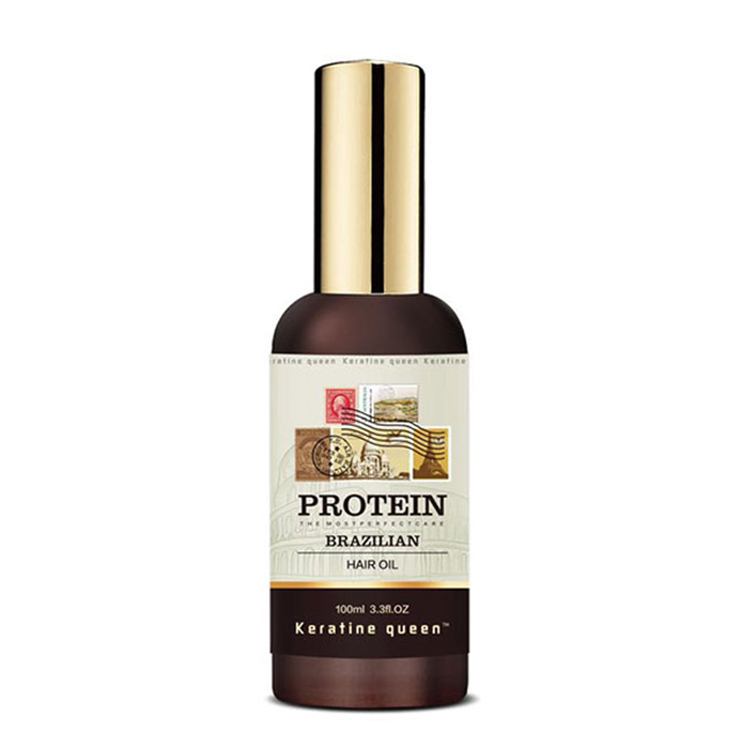 Keratine queen Stamp Protein Brazilian Hair Care Set - Image 6