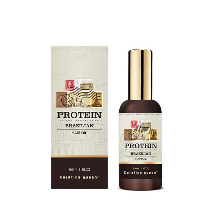 Keratine queen Stamp Protein Brazilian Hair Care Set - Image 8