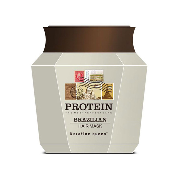 Keratine queen Stamp Protein Brazilian Hair Care Set - Image 9