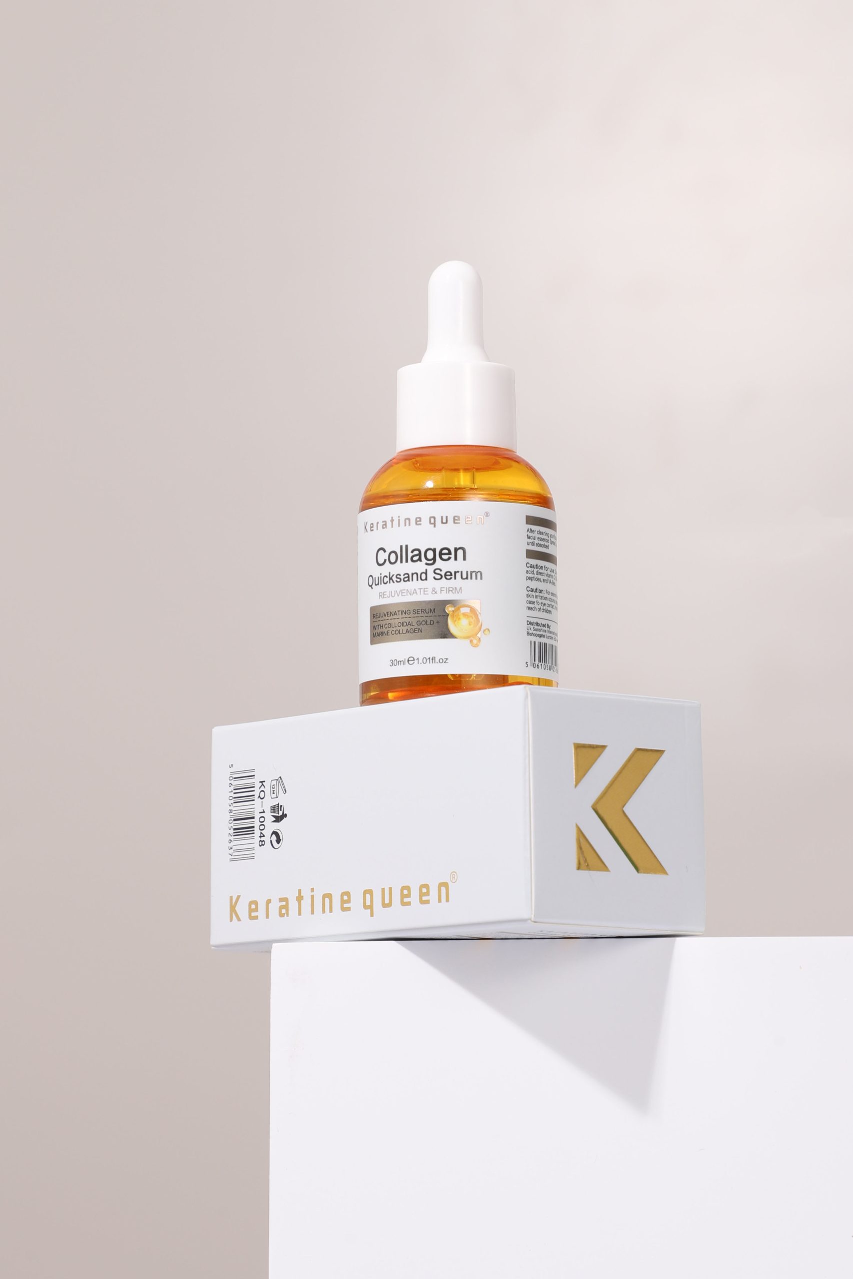 Keratine queen Collagen Anti-Wrinkle Moisturizer Repairs Skin Quicksand Essence - Image 4