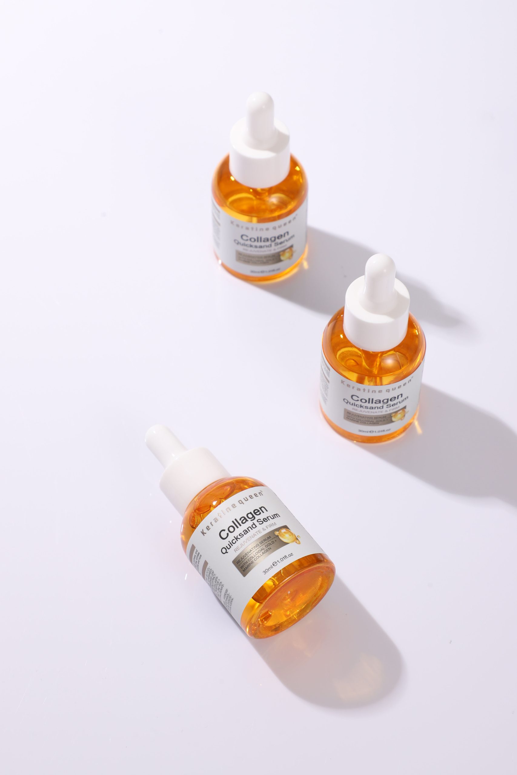 Keratine queen Collagen Anti-Wrinkle Moisturizer Repairs Skin Quicksand Essence - Image 3