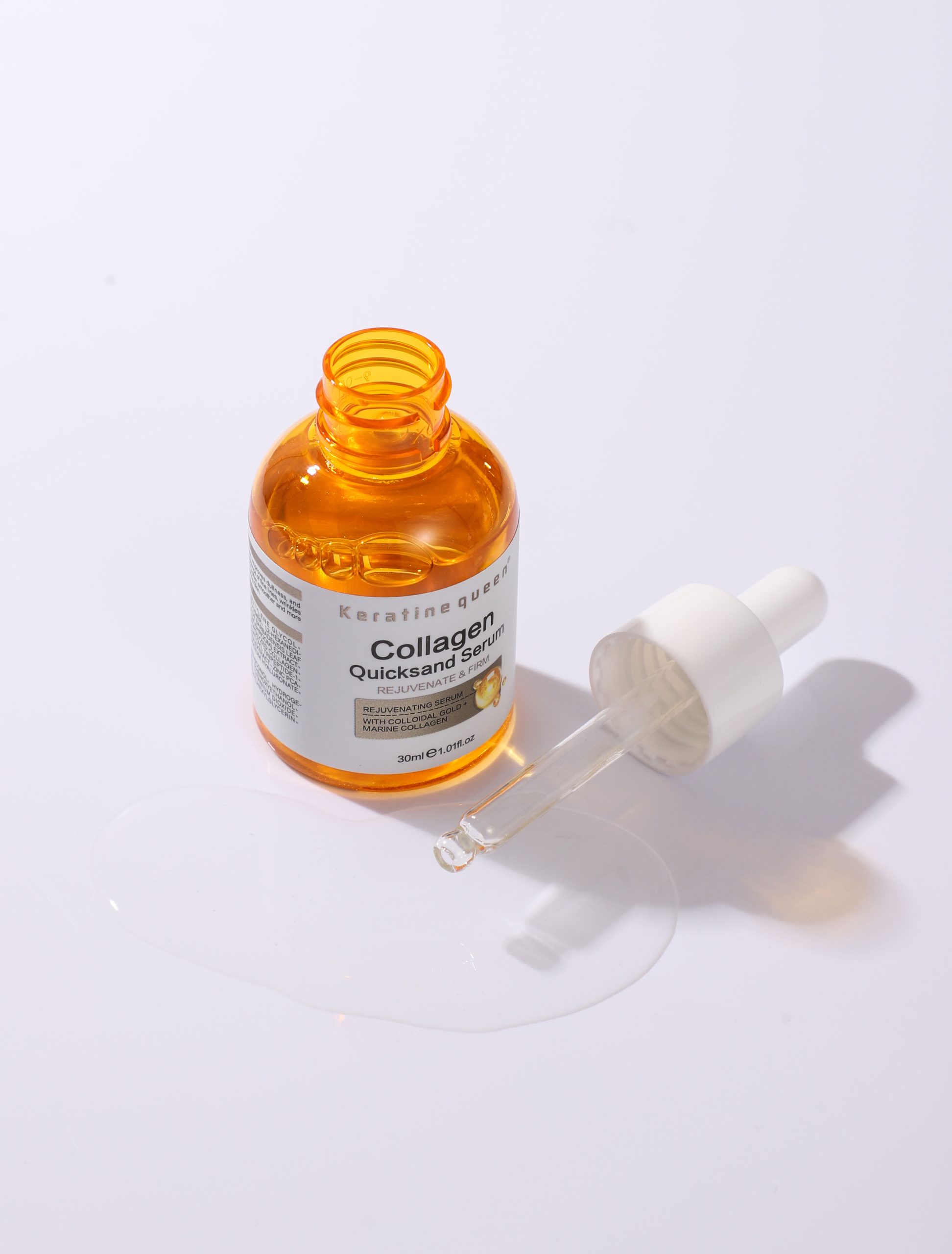 Keratine queen Collagen Anti-Wrinkle Moisturizer Repairs Skin Quicksand Essence - Image 5