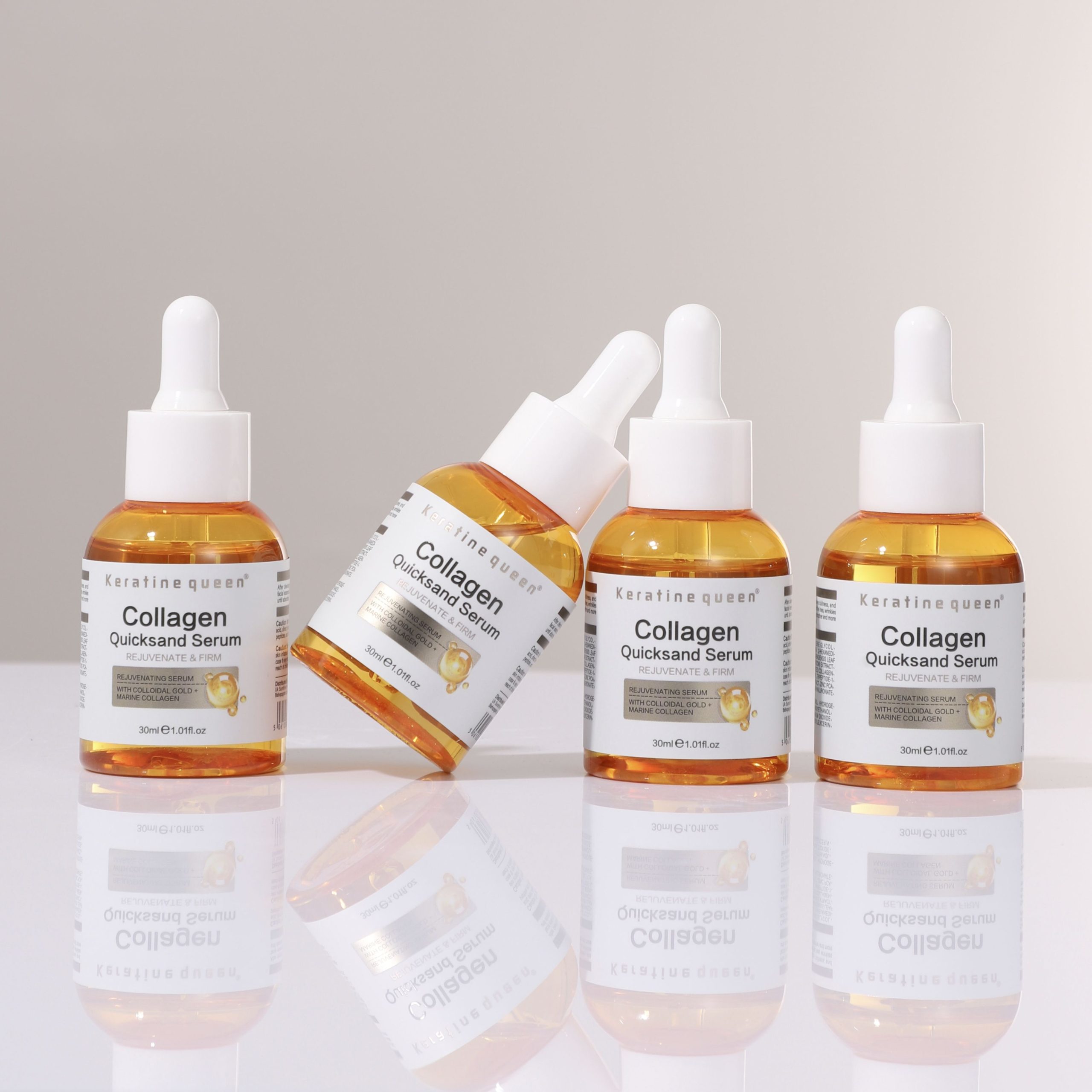 Keratine queen Collagen Anti-Wrinkle Moisturizer Repairs Skin Quicksand Essence