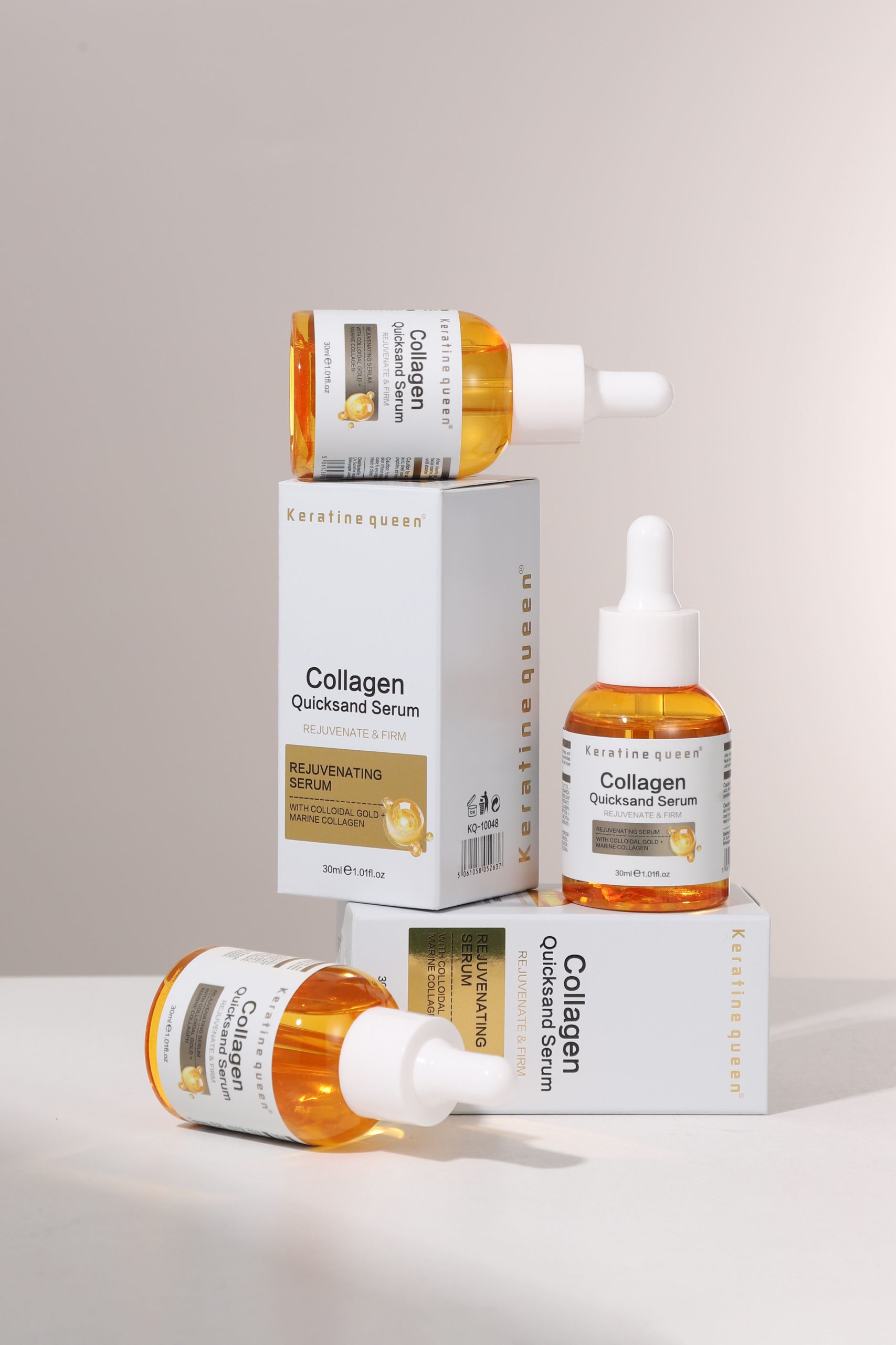 Keratine queen Collagen Anti-Wrinkle Moisturizer Repairs Skin Quicksand Essence - Image 6