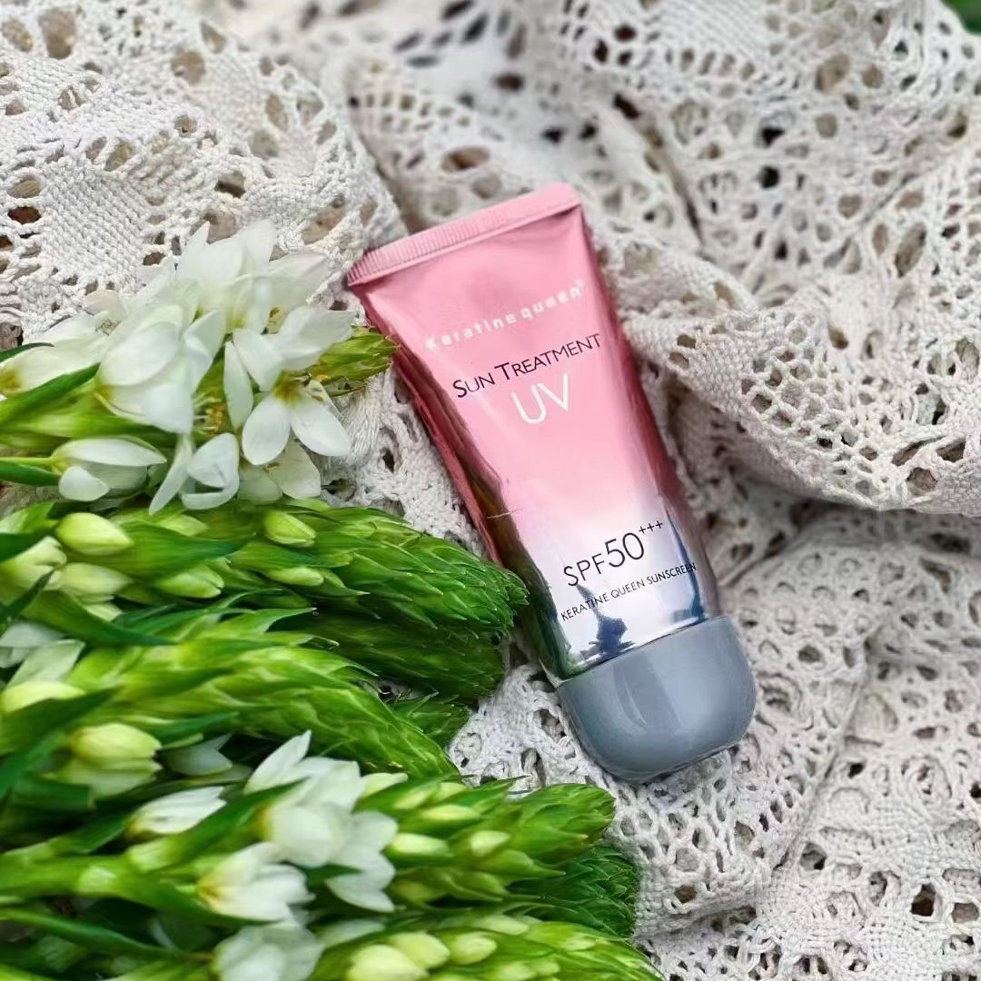 Keratine queen SPF50+++ Moisturizing Sunscreen Lotion for Face & Body - Image 2