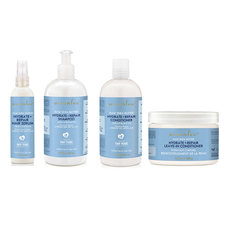 aisunlee Raw Shea Butter Hair Care Set