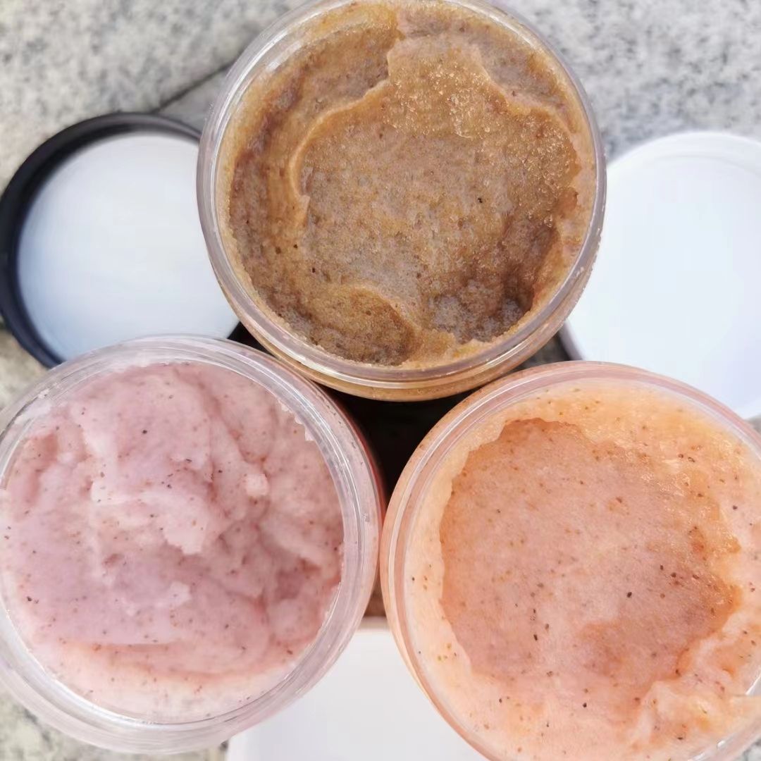 Keratine queen 300g Orange/Cherry/Coffee Body Scrub - Image 4