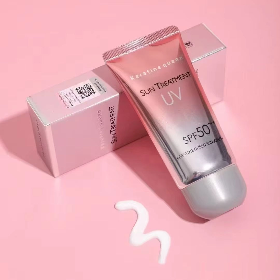 Keratine queen SPF50+++ Moisturizing Sunscreen Lotion for Face & Body - Image 3