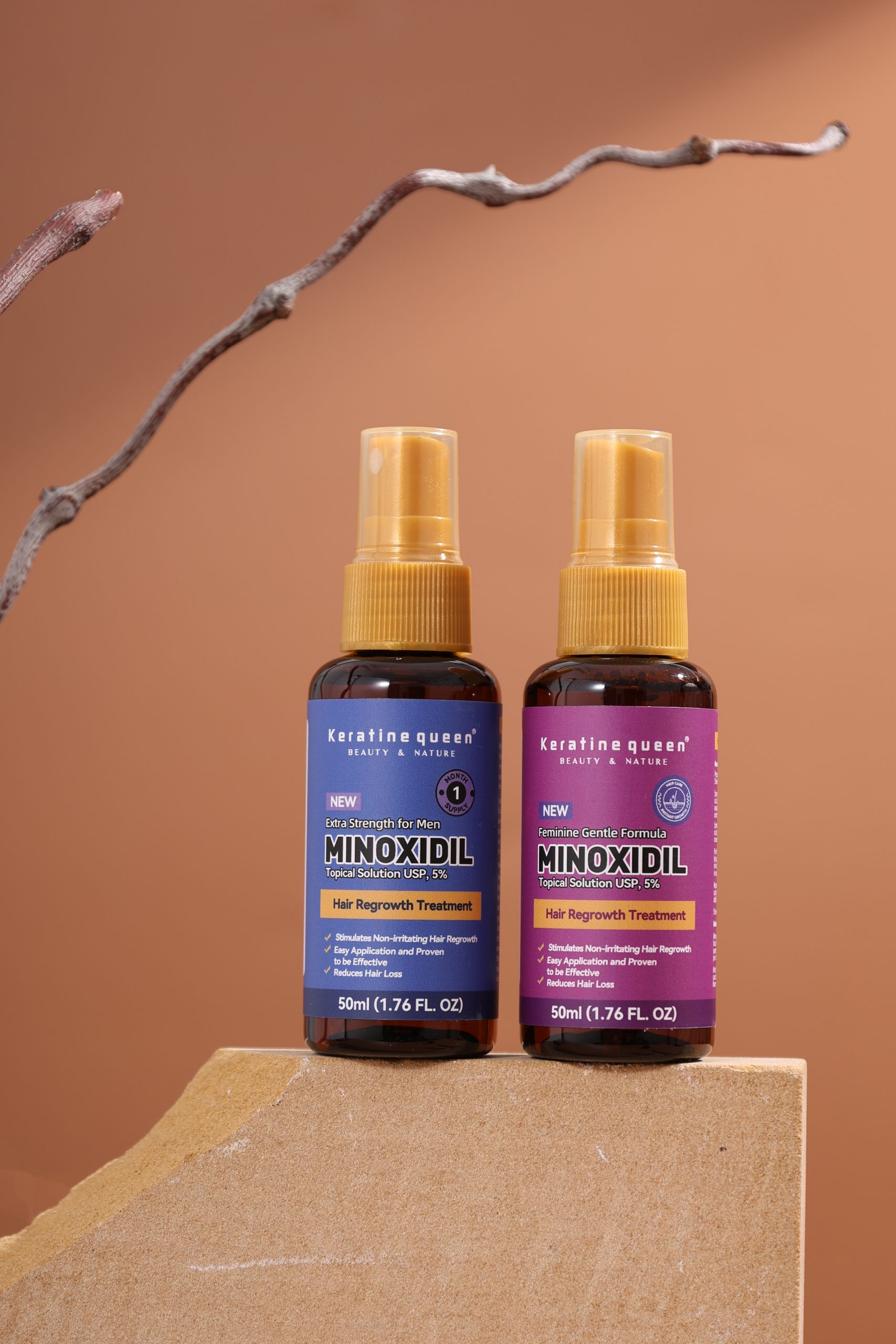 Keratine queen MINOXIDIL Hair Regrowth Treatment - Image 5