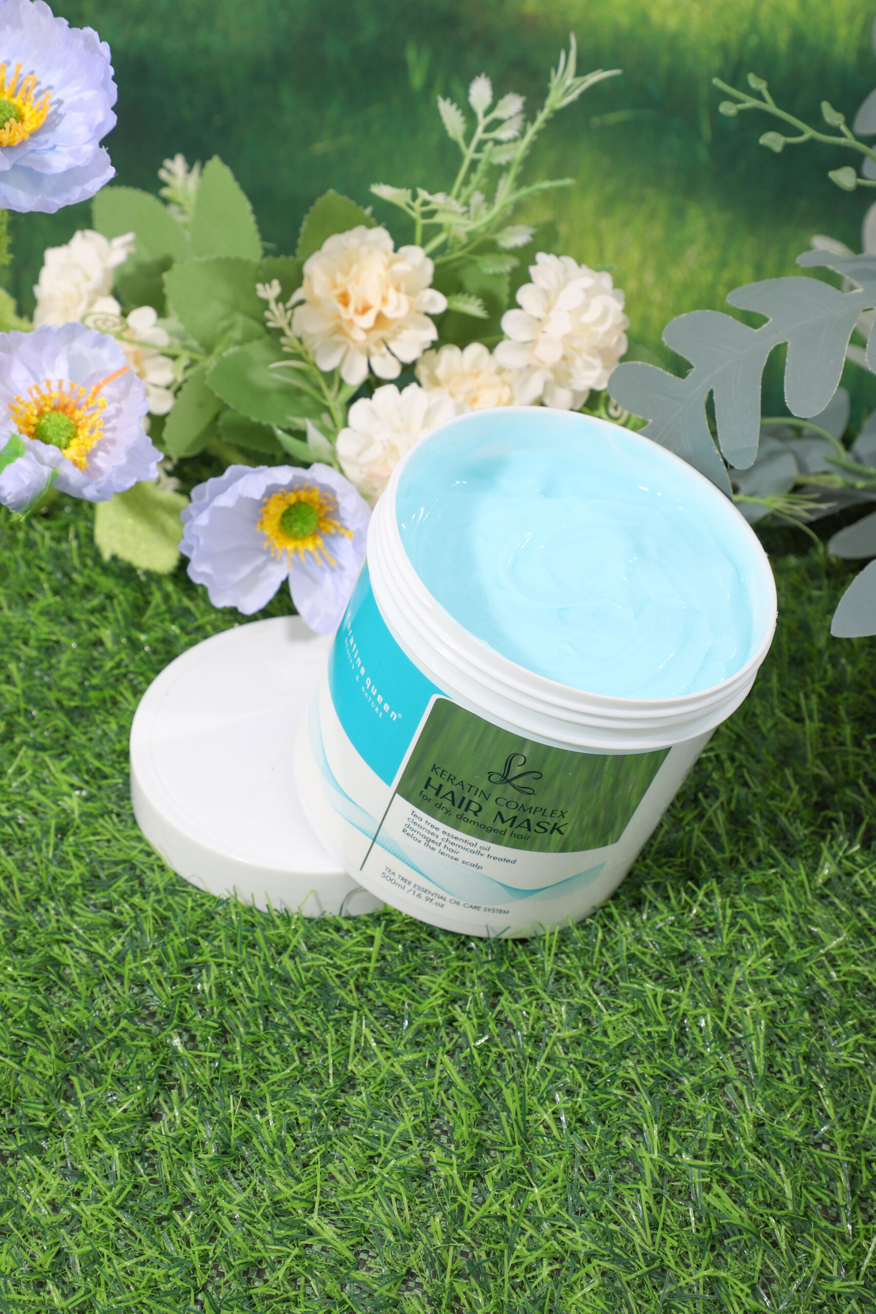 Keratine queen Oil Control Anti-Dandruff Tea Tree Oil Hair Care Set - Image 5