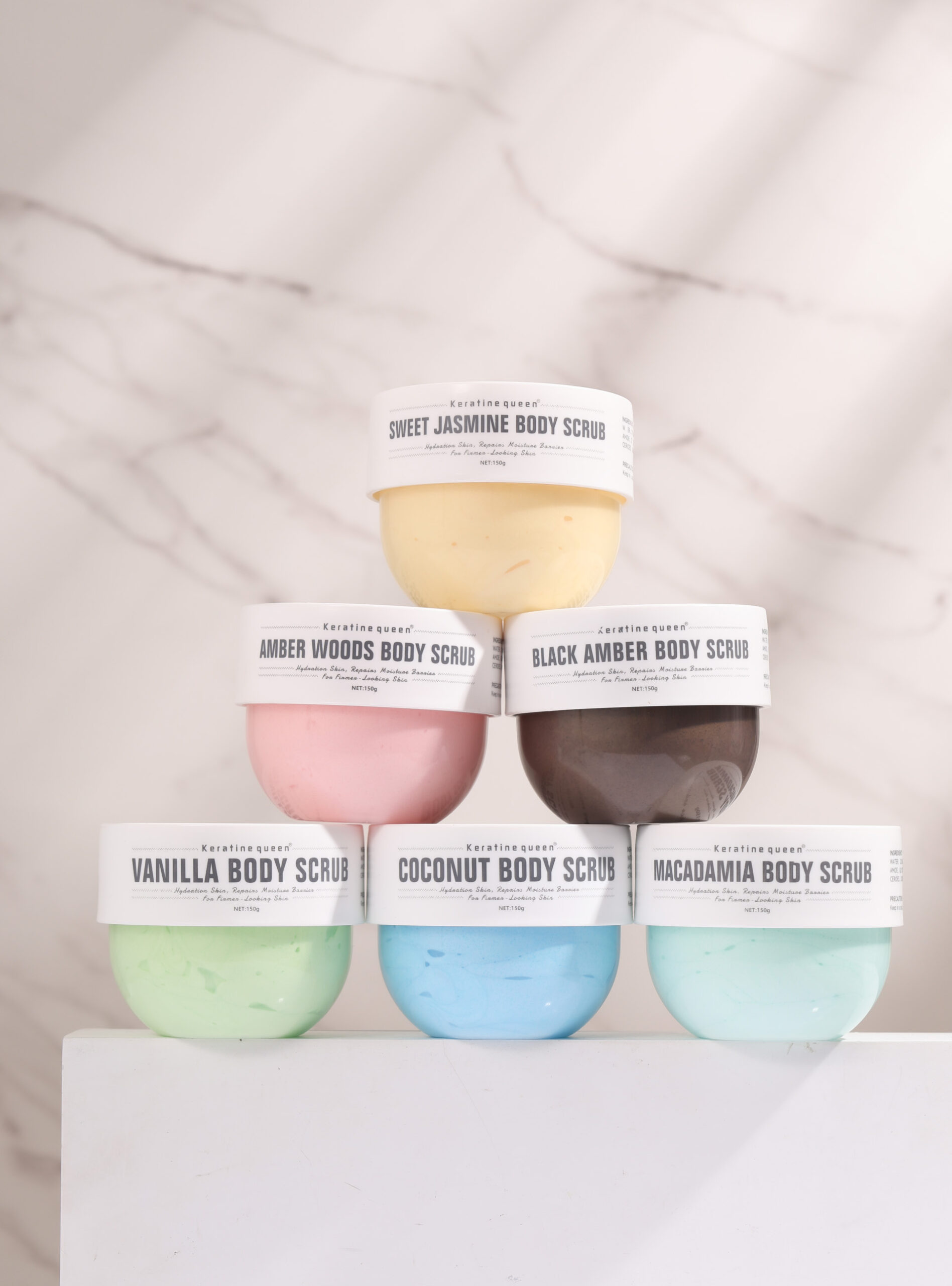 Keratine queen Remove Dead Skin Exfoliating Body Scrub