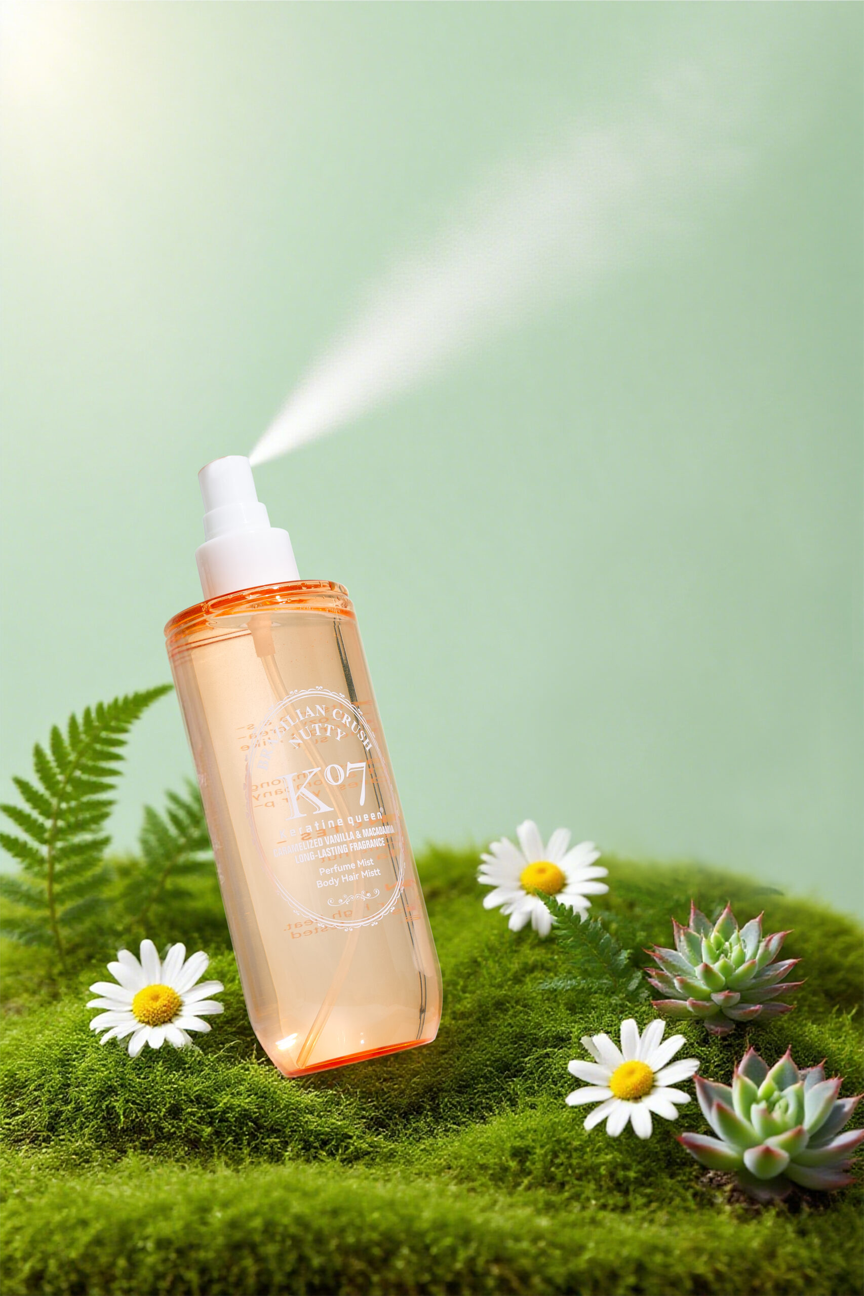 Keratine queen Brazilian Crush Long-Lasting Fragrance Hair & Body Perfume Mist - Image 5