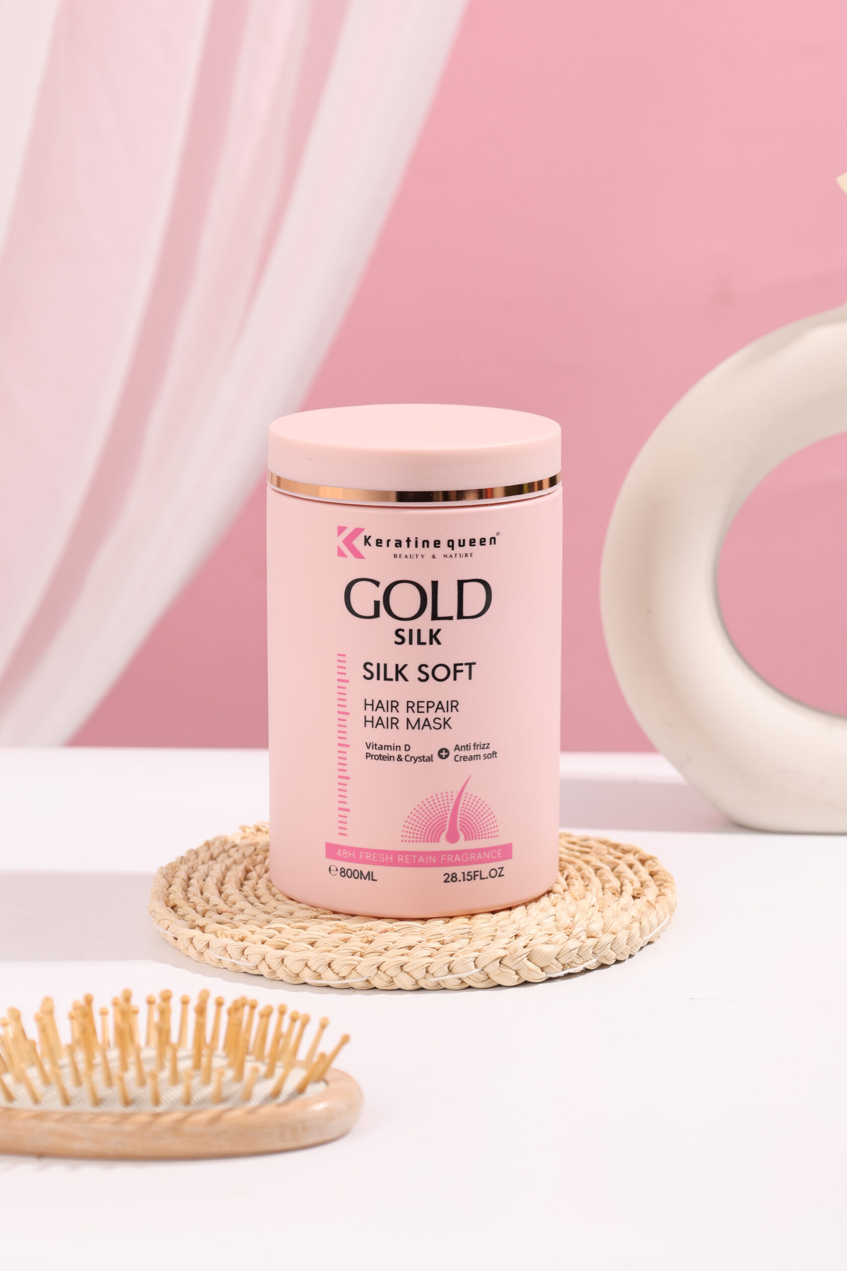 Keratine queen Silk Soft Hair Repair Care Set - Image 5