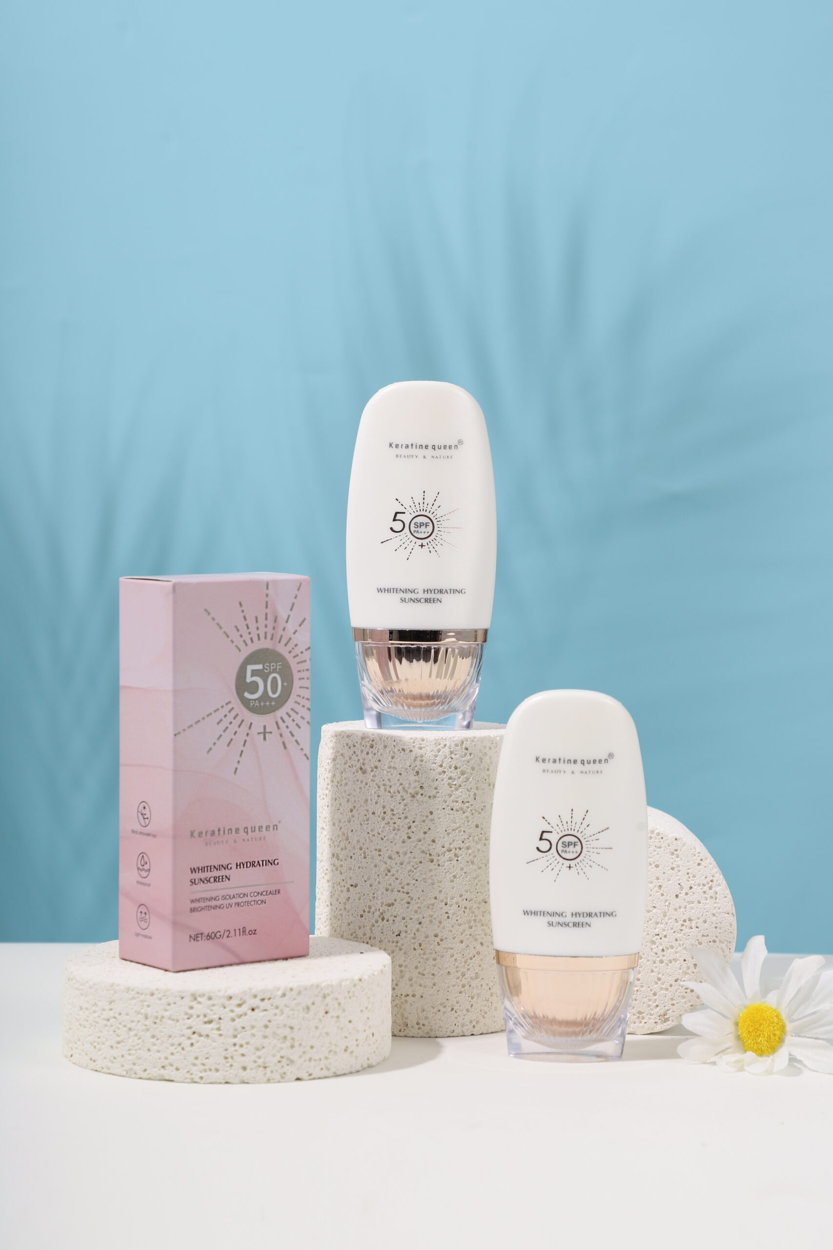 Keratine queen Whitening Hydrating Sunscreen 60g