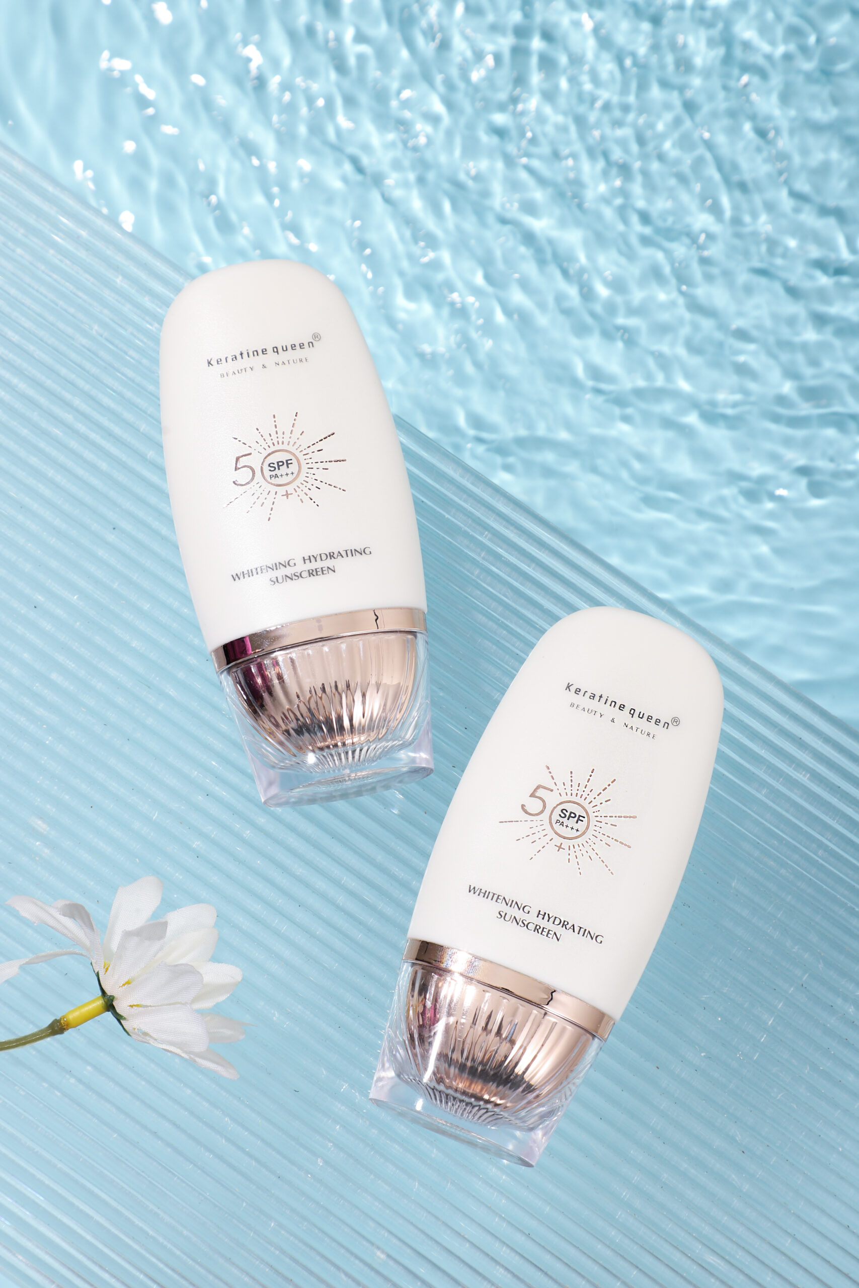 Keratine queen Whitening Hydrating Sunscreen 60g - Image 4