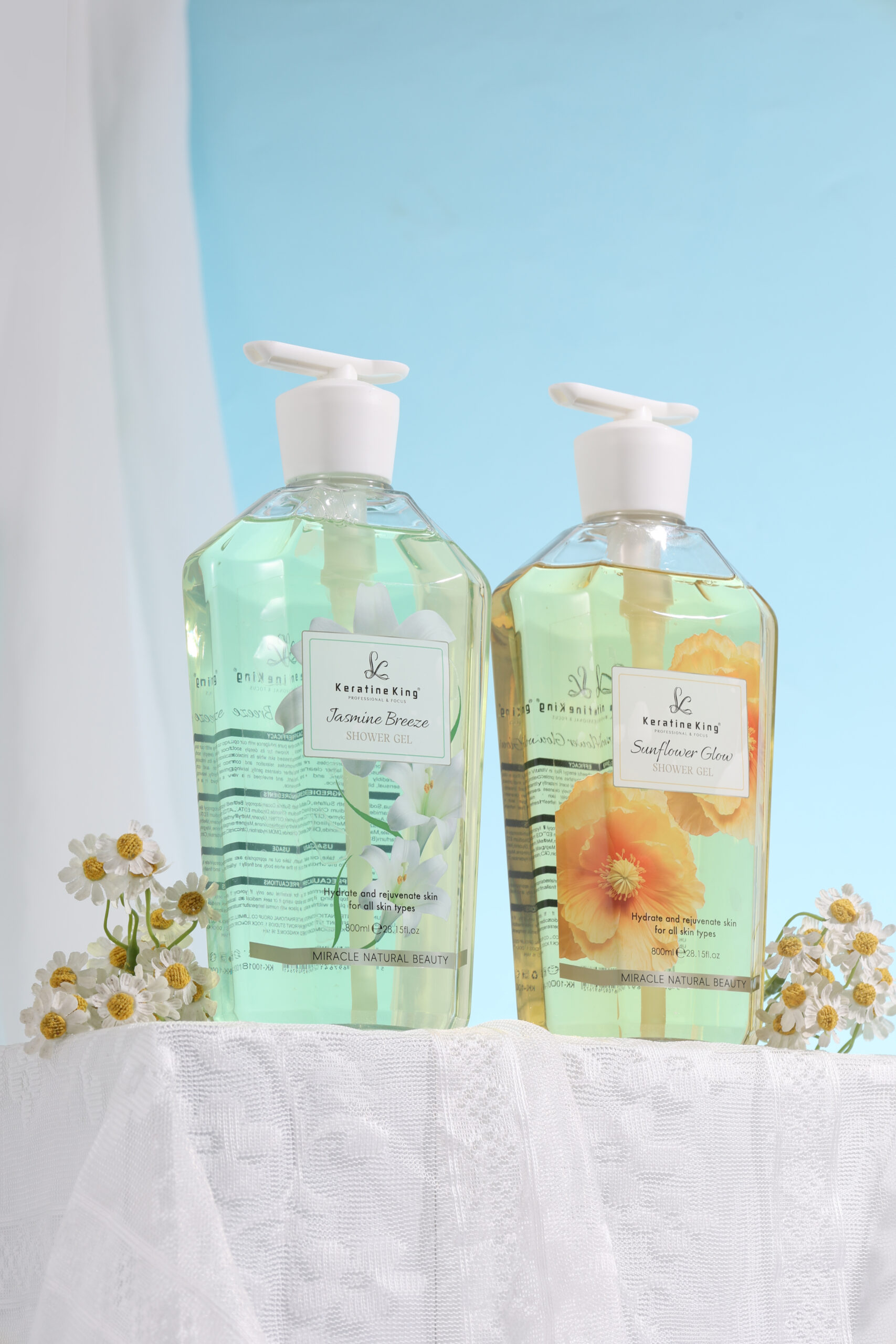 Keratine King Hydrate Moisturizing Natural Plant Based Body Wash - Image 5