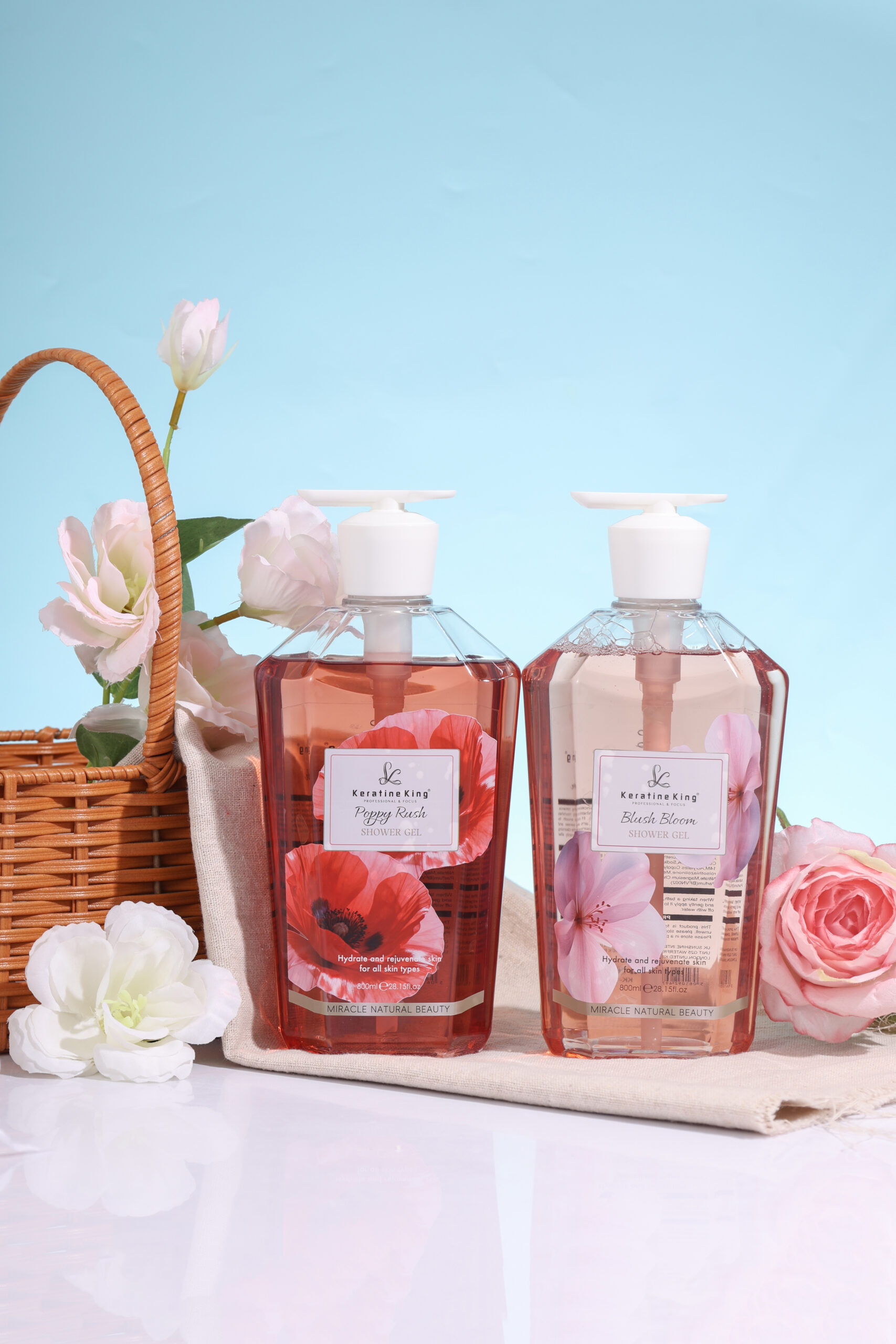 Keratine King Hydrate Moisturizing Natural Plant Based Body Wash - Image 6