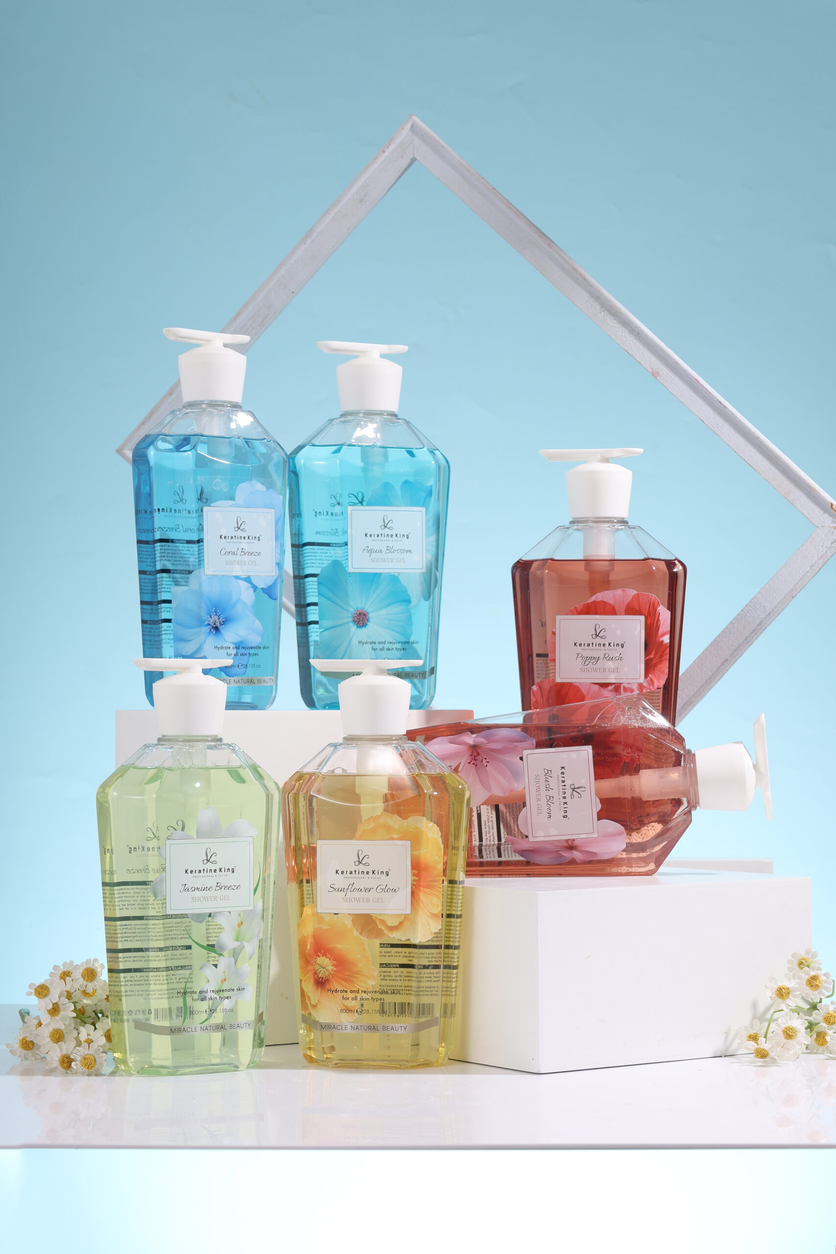 Keratine King Hydrate Moisturizing Natural Plant Based Body Wash - Image 3