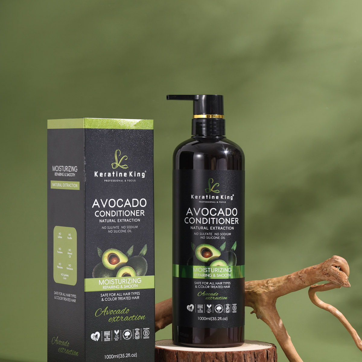 Avocado Moisturizes Repairs Damage Hair Care Set - Image 2