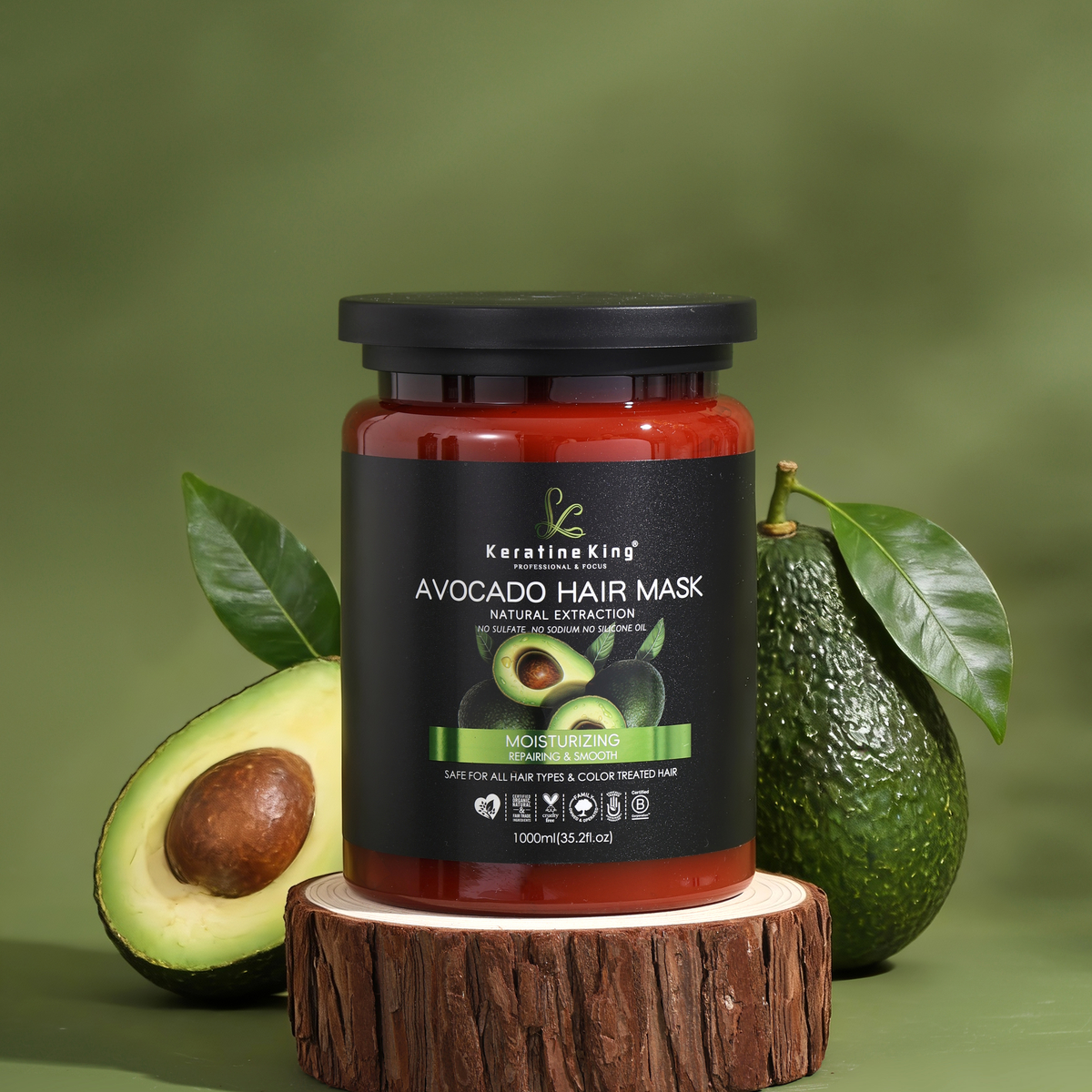 Avocado Moisturizes Repairs Damage Hair Care Set - Image 3