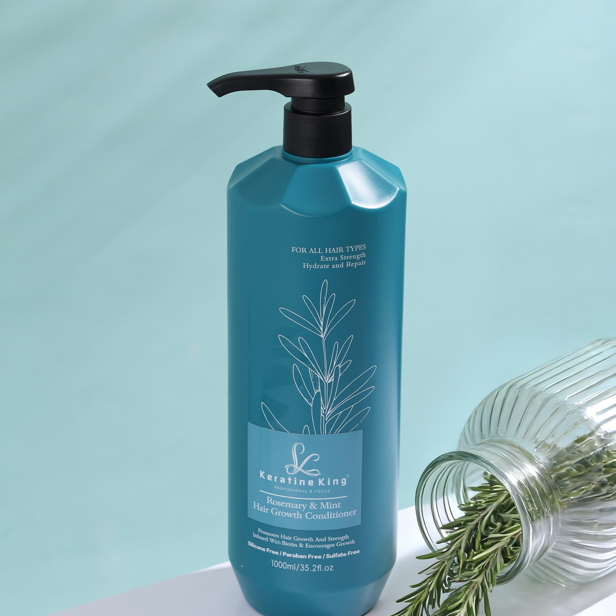 Rosemary & Mint Hair Growth Hair Care Set - Image 4
