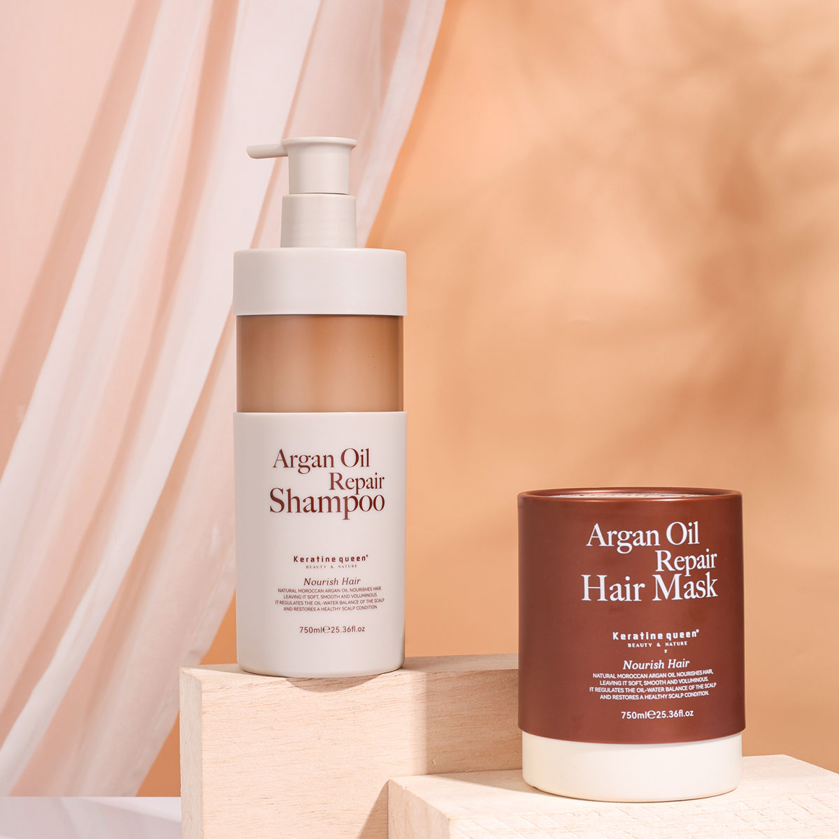 Argan Oil Repair Moisturization Shampoo & Hair Mask - Image 4
